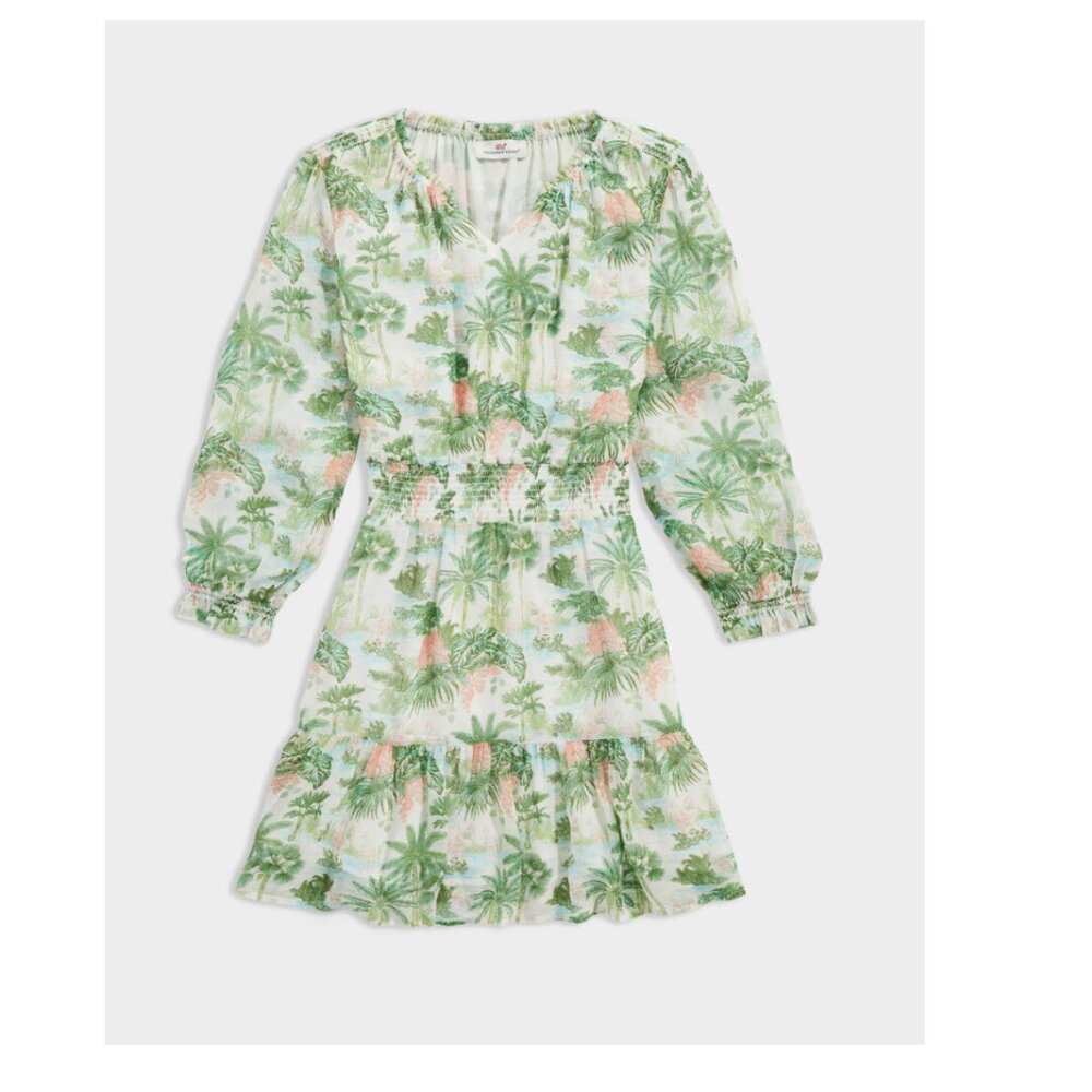 Vineyard Vines | Girls' Smocked Waist Dress